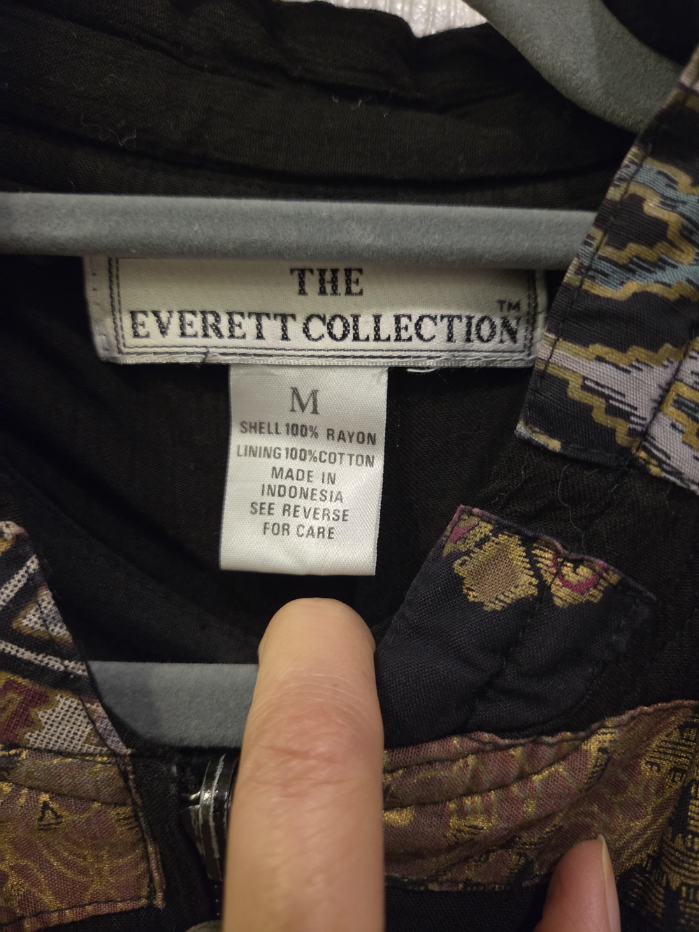Vintage Late 80s Early 90s Patchwork Bomber Jacket - Picture 2 of 6